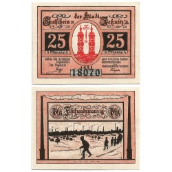 Jessnitz (Sajonia-Anhalt). 1921. 50 Pfennig (EBC+)