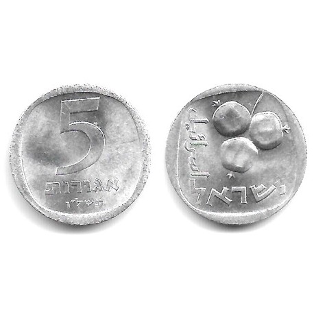 (25b) Israel. 1976. 5 Agorot (SC)
