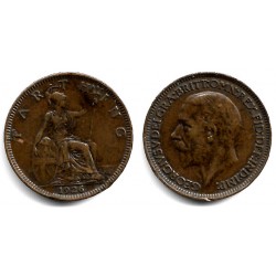 (825) Gran Bretaña. 1926. Farthing (EBC)