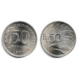 (35) Indonesia. 1971. 50 Rupiah (SC)