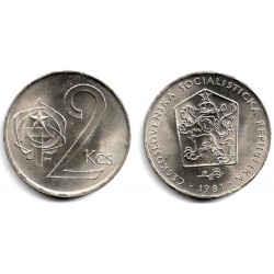 (75) Checoslovaquia. 1981. 2 Koruny (EBC+)
