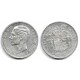 Alfonso XII. 1877*(18-77). 5 Pesetas (MBC) (Plata) Ceca de Madrid DE-M
