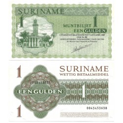 (116g) Surinam. 1984. 1 Gulden (SC)