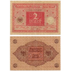 (59) Imperio Alemán (Weimar). 1920. 2 Mark (MBC+)