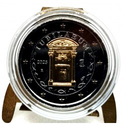 Italia. 2025. 2 Euro (SC) Oro & Rutenio