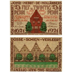 Friedrichstadt (Schleswig-Holstein). 1921. 25 Pfennig (EBC+)