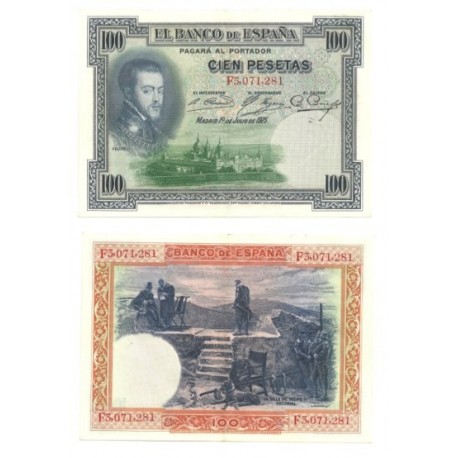 [1925] Billete de 100 Pesetas (MBC).