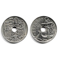 Estado Español. 1963*(19-65). 50 Céntimos (SC)