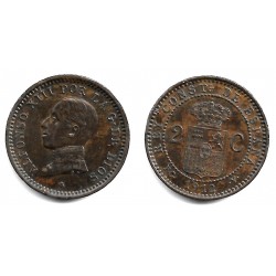 Alfonso XIII. 1912*(12). 2 Céntimos (EBC) Ceca de Madrid PC-V