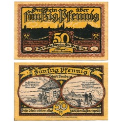 Freiberg (Sajonia). 1921. 50 Pfennig (EBC+)