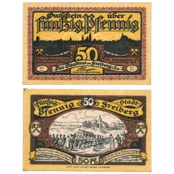 Freiberg (Sajonia). 1921. 50 Pfennig (EBC+)