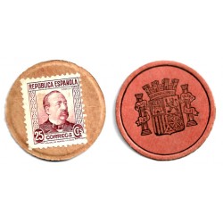 España (II República). 1937. 25 Céntimos (MBC+)
