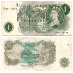 (374e) Gran Bretaña. 1960-77. 1 Pound (MBC-)