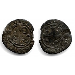 Condado de Urgell (Pere). 1347-1408. Dinero (MBC-) Agramunt
