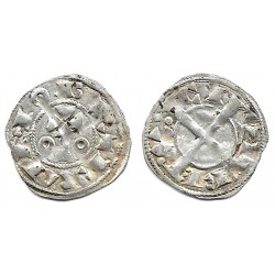 Condado de Barcelona (Alfonso I). 1162-1196. Dinero (BC+)