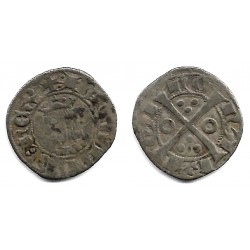 Condado de Barcelona (Jaime II). 1291-1327. Dinero (BC+/MBC-)