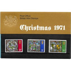 Gran Bretaña. 1971. Paquete de Presentación (Nuevo) Navidad