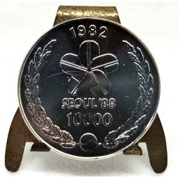 (29) Corea del Sur. 1982. 10000 Won (EBC+) (Plata)