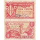 Alcira. 1937. 1 Peseta (EBC)