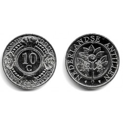(34) Antillas Neerlandesas. 1997. 10 Cents (SC)