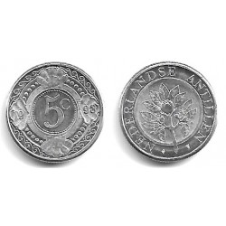 (33) Antillas Neerlandesas. 1998. 5 Cents (SC)