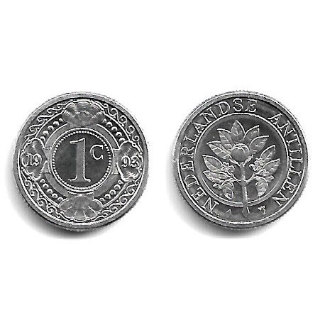 (32) Antillas Neerlandesas. 1993. 1 Cent (SC)
