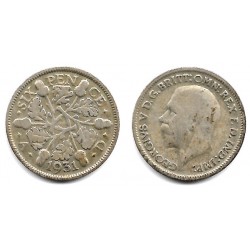 (832) Gran Bretaña. 1931. 6 Pence (BC) (Plata)