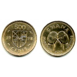 (34) Ghana. 1998. 500 Cedis (EBC)