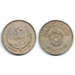 (9) Libia. 1965. 20 Milliemes (MBC)