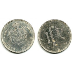 Casino PR. Ficha de 5 Pesetas (BC+)