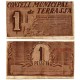 Terrassa. 1937. 1 Peseta (BC+)