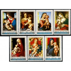 Guinea Ecuatorial. 1971. Serie Completa (Nuevo, con señal de fijasellos) NAVIDAD