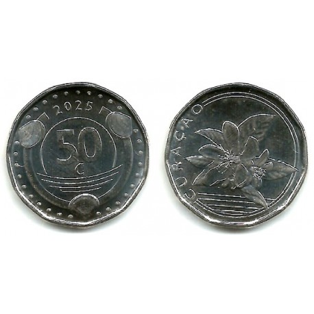 Curasao. 2025. 50 Cents (SC)