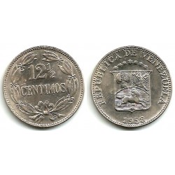 (Y39) Venezuela. 1958. 12½ Centimos (EBC+)