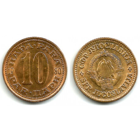 (44) Yugoslavia. 1980. 10 Para (EBC+)