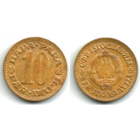 (44) Yugoslavia. 1965. 10 Para (MBC)