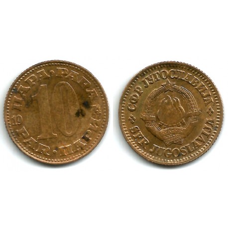 (44) Yugoslavia. 1974. 10 Para (MBC+)