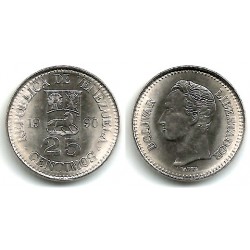 (Y50a) Venezuela. 1990. 25 Céntimos (SC)