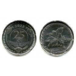 San Martín. 2025. 25 Cents (SC)