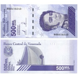 (W113) Venezuela. 2020. 500000 Bolívares (SC)