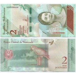 (101) Venezuela. 2018. 2 Bolívares (SC)
