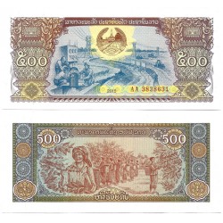 (31) Laos. 1988. 500 Kip (SC)
