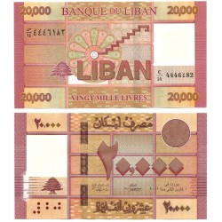 (93c) Líbano. 2019. 20000 Livres (SC)