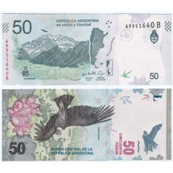 (363) Argentina. 2018. 50 Pesos (SC)