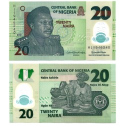 (34) Nigeria. 2021. 20 Naira (SC)