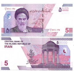 (W162) Irán. 2021-22. 50000 Rials (SC)