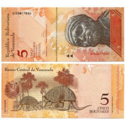 (89d) Venezuela. 2011. 5 Bolívares (SC)