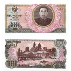 (22a) Corea del Norte. 1978. 100 Won (SC-)