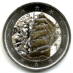 Italia. 2025. 2 Euro (SC) Coloreada