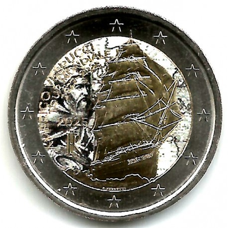 Italia. 2025. 2 Euro (SC) Coloreada